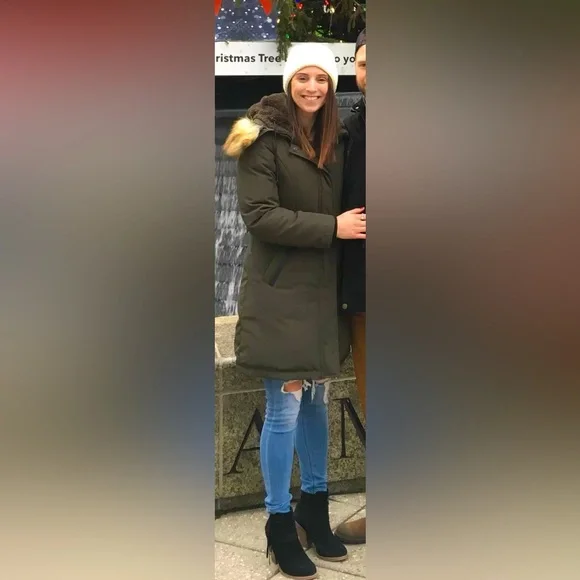 Olive Green Sam Edelman down Winter Coat